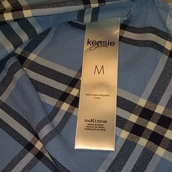 NWOT Kensie jeans flannel. - Picture 5 of 8